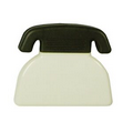 Magnetic Telephone Clip - White